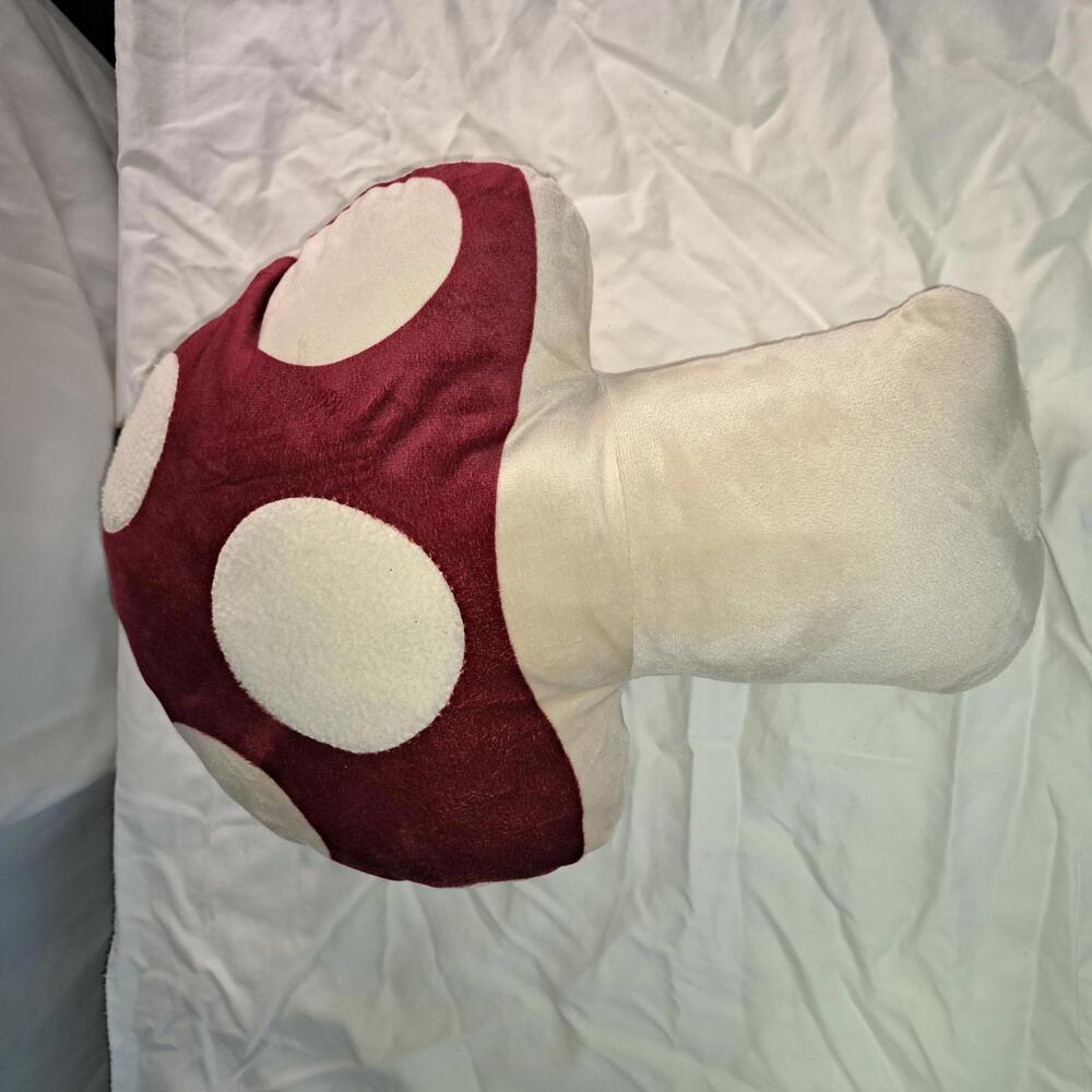 Cute Mushroom Shaped Decorative Bed Pillow